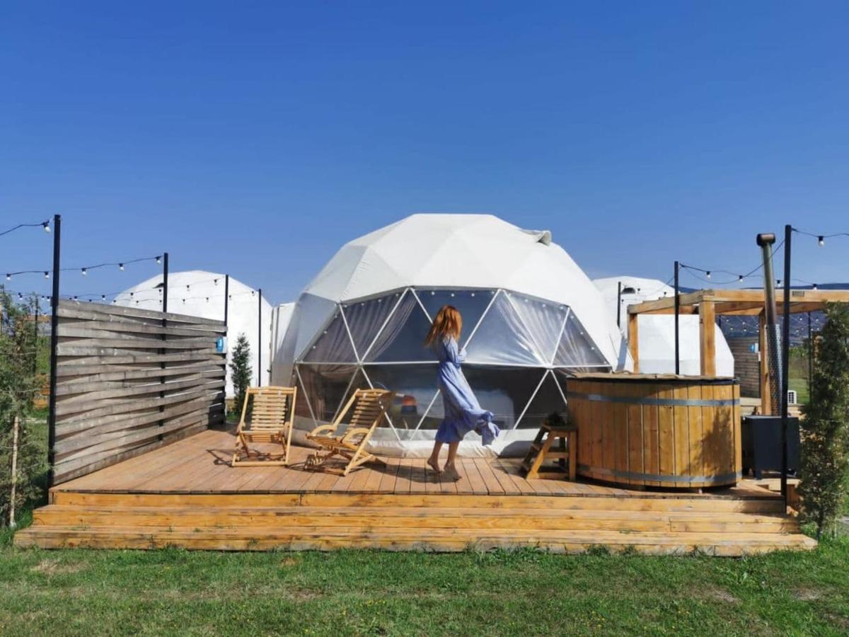 Jewelberry Glamping Hotel Tbilisi Mtsʼkhetʼa المظهر الخارجي الصورة